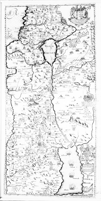 Carte de la Samarie, de 