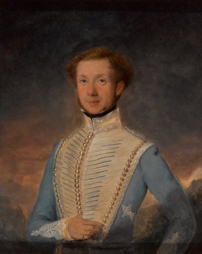 Lieutenant Henry Briggs, 2e Cavalerie Légère de Madras, vers 1832 - John Godwin Williams