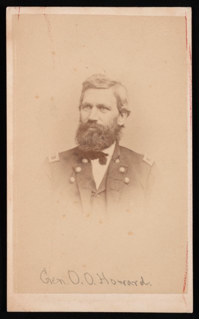 Portrait du général Oliver Otis Howard, 1860s - John Goldin