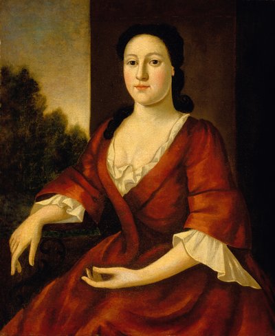 Portrait de Mme John Greenleaf, née Priscilla Brown (née en 1725) vers 1748 - John Greenwood