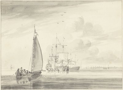 Navires sur des eaux calmes - John Greenwood