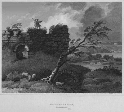 Château de Mitford, Northumberland, 1814 - John Greig