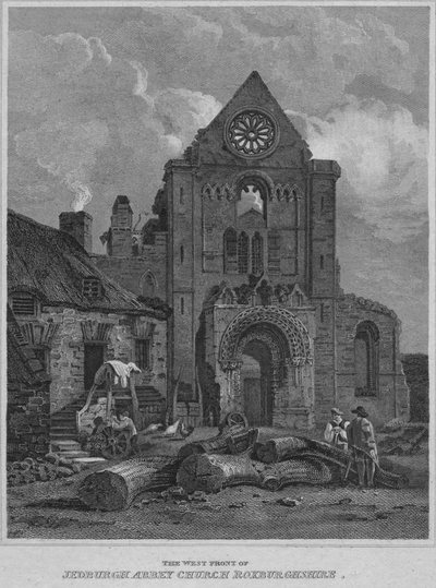 La façade ouest de l