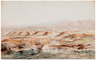 Aquarelle de New Plymouth - John Gully