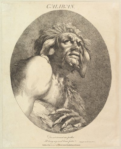Caliban Douze personnages de Shakespeare - John Hamilton Mortimer
