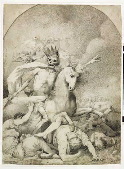 La Mort sur un cheval pâle, vers 1775 - John Hamilton Mortimer