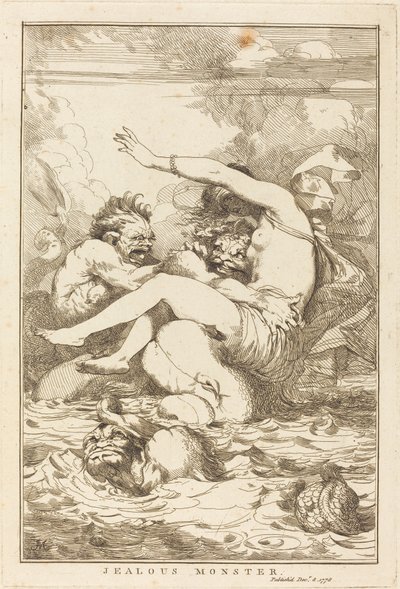 Monstre jaloux - John Hamilton Mortimer