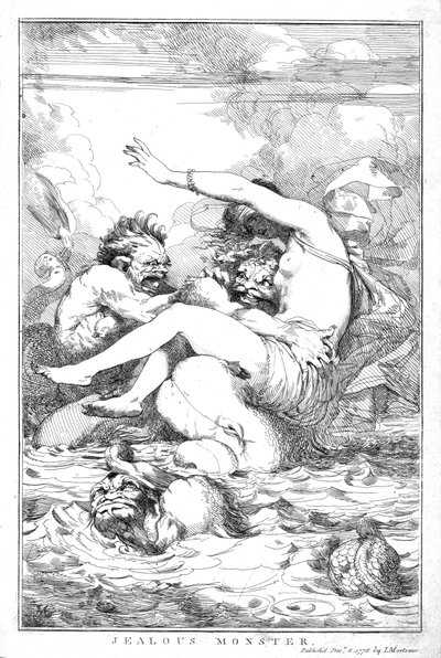 Monstre jaloux, 1778 - John Hamilton Mortimer