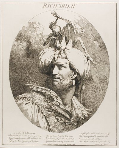 Richard II, de Douze personnages de Shakespeare - John Hamilton Mortimer