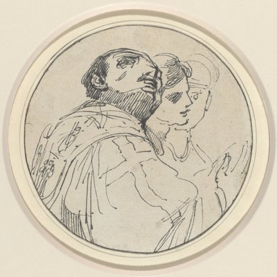 Trois Têtes Orientales - John Hamilton Mortimer