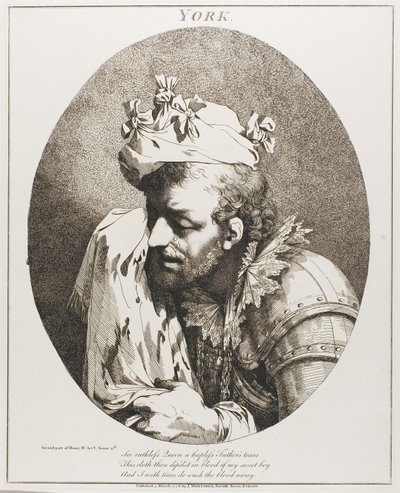 York, des Douze personnages de Shakespeare - John Hamilton Mortimer