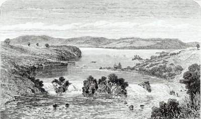 Les chutes de Ripon - le Nil sortant du Victoria N