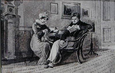 Un couple dans leur salon - John Harden