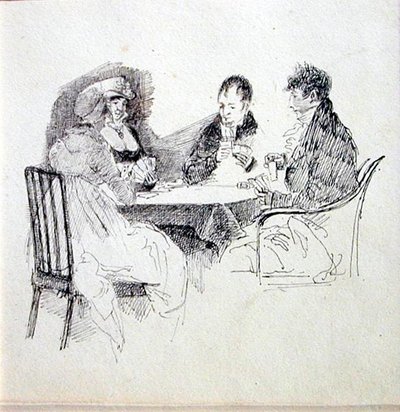 Une partie de cartes - John Harden