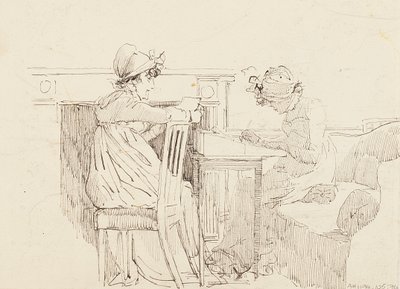 Près de la cheminée - John Harden