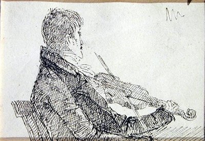 Jouer du violon - John Harden