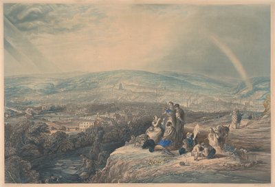 Vue panoramique de Sheffield - John Harris