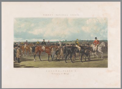 Retour après la course de chevaux (Les sports nationaux de Fore) - John Harris
