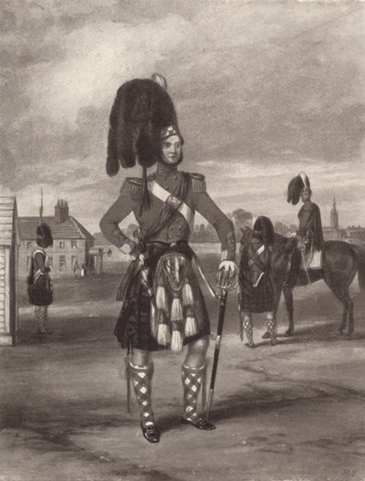 93e Highlanders de Sutherland en revue - John Harris Junior