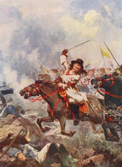Frédéric-Guillaume, le Grand Électeur, à Fehrbellin - John Harris Valda