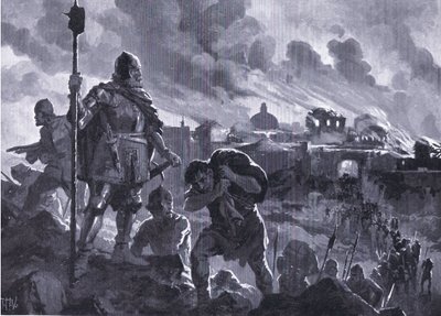 Ivan le Noir met le feu à Zhabliak 1484, de l