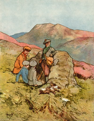 Potes : chasse au tétras - John Hassall