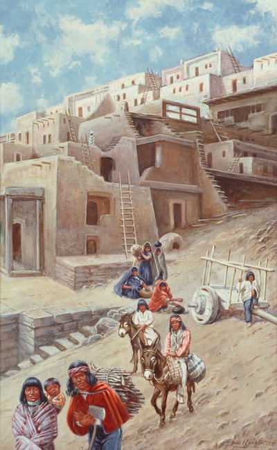 Village Pueblo, 1900 - John Hauser