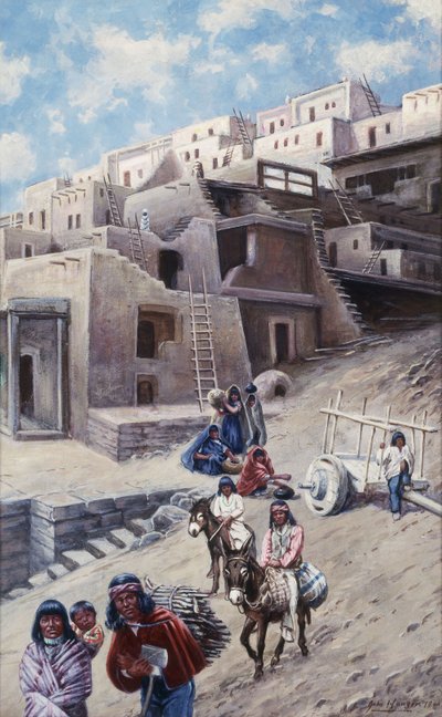 Village Pueblo, 1900 - John Hauser