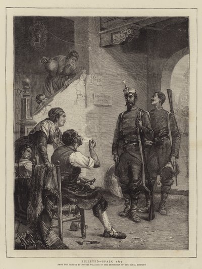 Cantonné, Espagne, 1874 - John Haynes Williams
