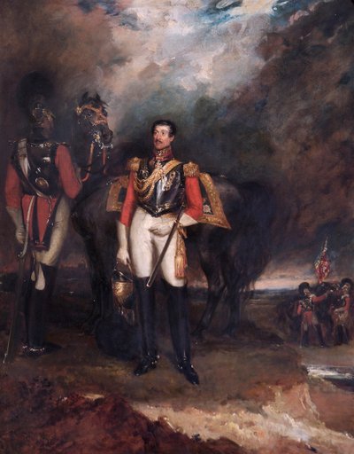 Portrait de Stapleton Cotton, vicomte Combermere, soldat britannique, 1839 - John Hayter