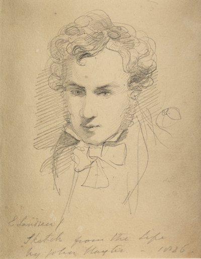 Sir Edwin Landseer, 1826 - John Hayter