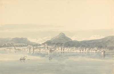 Une Ville sur le Lac de Genève - John Henderson