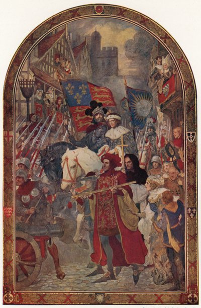 Henri VI. La Bataille de Barnet, 1471 - John Henry Amshewitz