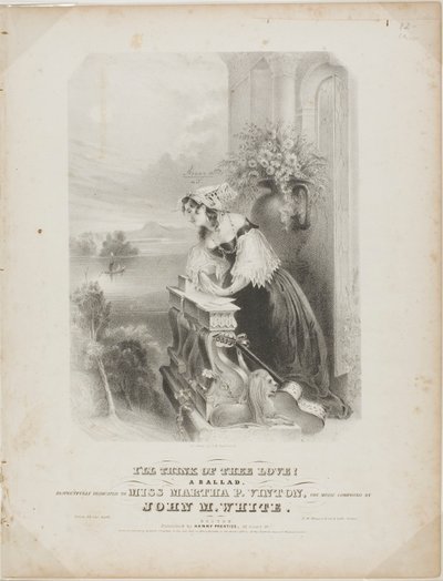 Je penserai à toi, mon amour ! - John Henry Bufford