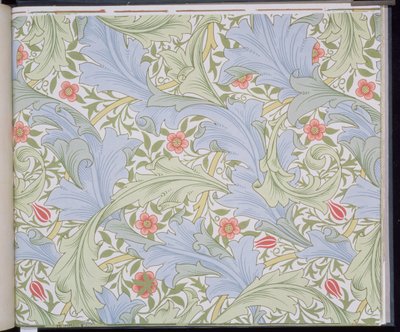 Papier peint Granville, conçu par John Henry Dearle (1860-1932) pour Morris and Company, 1896 - John Henry Dearle