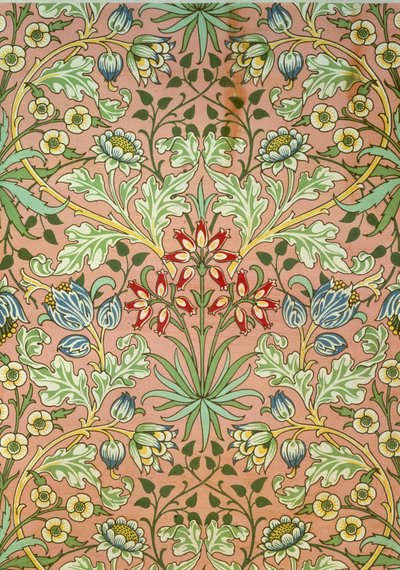 Papier peint Hyacinth, conçu pour Morris and Company - John Henry Dearle