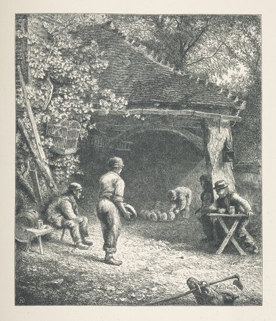 Planche 30. Scène pastorale, de 