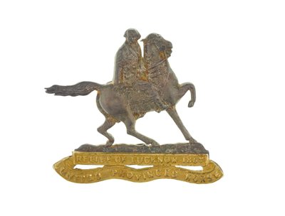 Insigne de col, United Provinces Horse, 1904-1947 - John Henry Foley