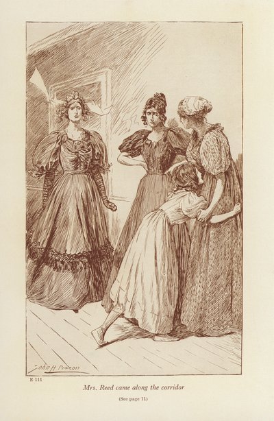 Illustration pour Jane Eyre de Charlotte Bronte - John Henry Frederick (after) Bacon
