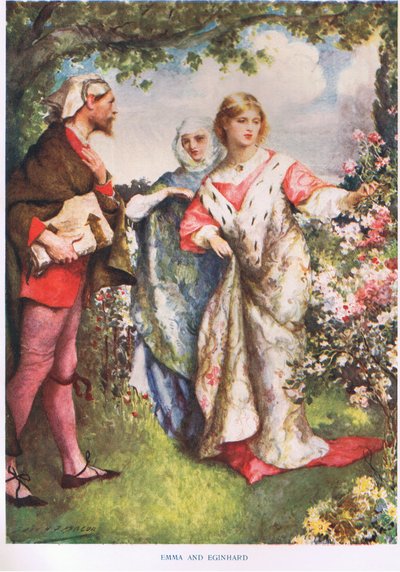 Emma et Eginhard - John Henry Frederick Bacon