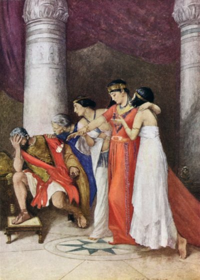 Antoine et Cléopâtre - John Henry Frederick after Bacon
