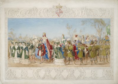 Jane Georgiana, Lady Seymour, Reine de Beauté - John Henry Nixon