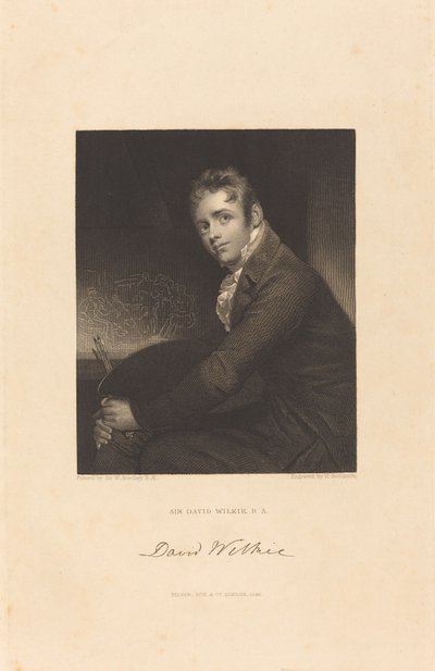 Sir David Wilkie, R.A. - John Henry Robinson after Sir William Beechey