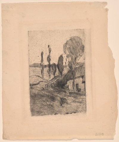 Paysage français - John Henry Twachtman