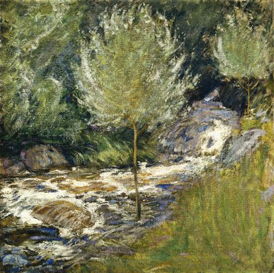 Chutes de Horseneck, Greenwich, Connecticut - John Henry Twachtman