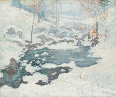 Pris dans les glaces, c.1889 - John Henry Twachtman