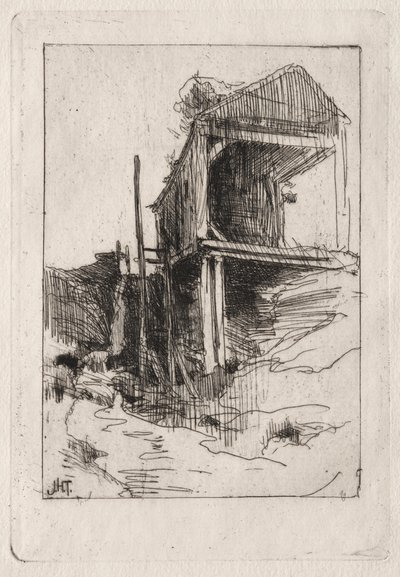 Vieux moulin, Branchville, Connecticut - John Henry Twachtman