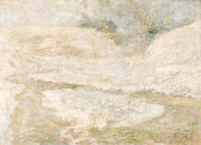 Le ruisseau, Greenwich, Connecticut, vers 1890-1900 - John Henry Twachtman