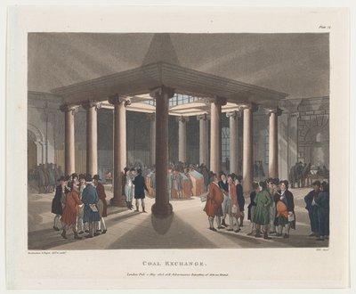 Bourse du charbon, 1er mai 1808 - John Hill