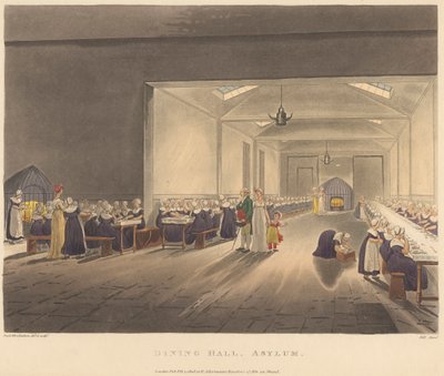 Salle à manger, asile - John Hill